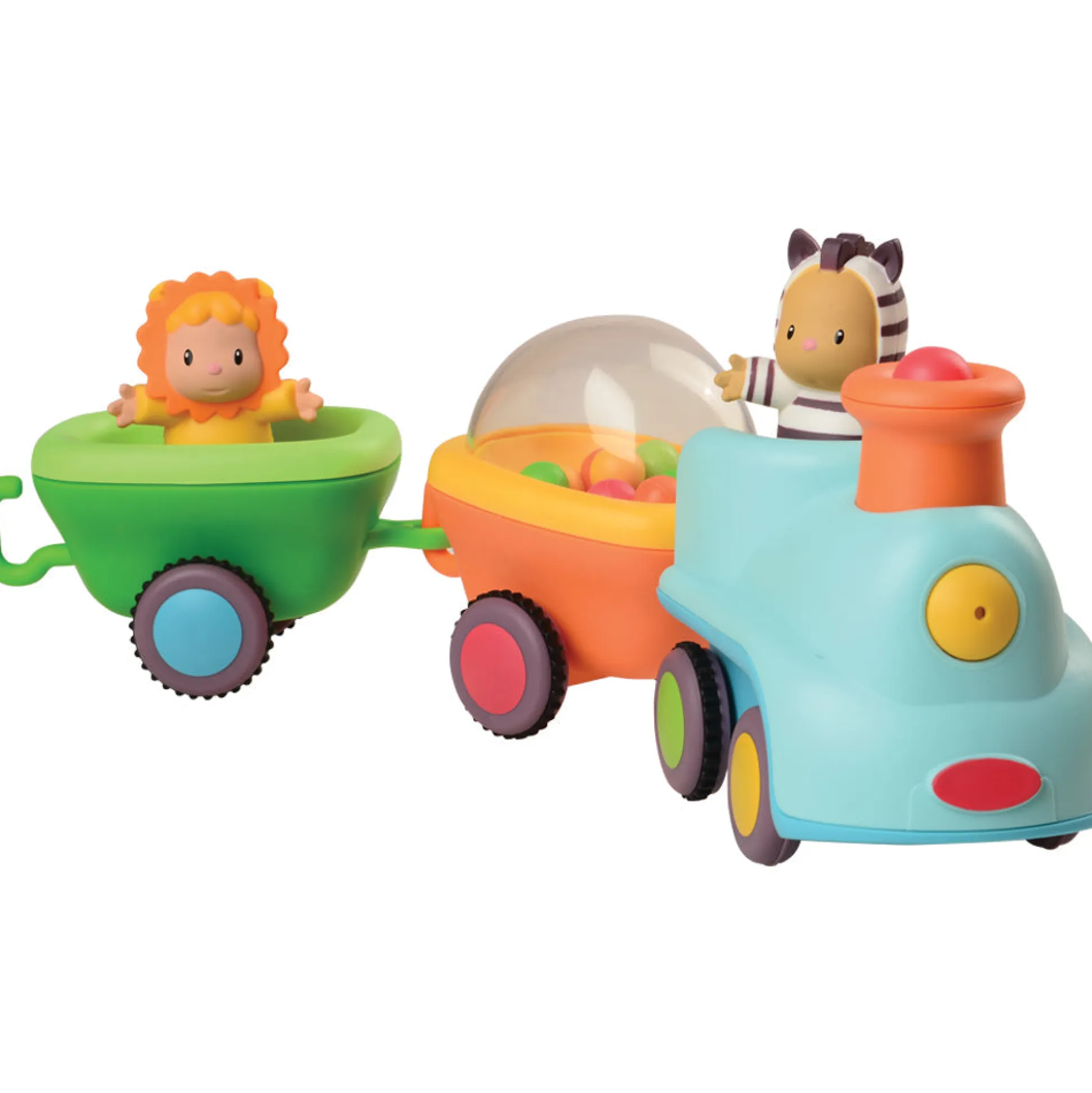 Musical Toy Train with Track – Interactive 3-Car Learning Train for Toddlers 12+ Months