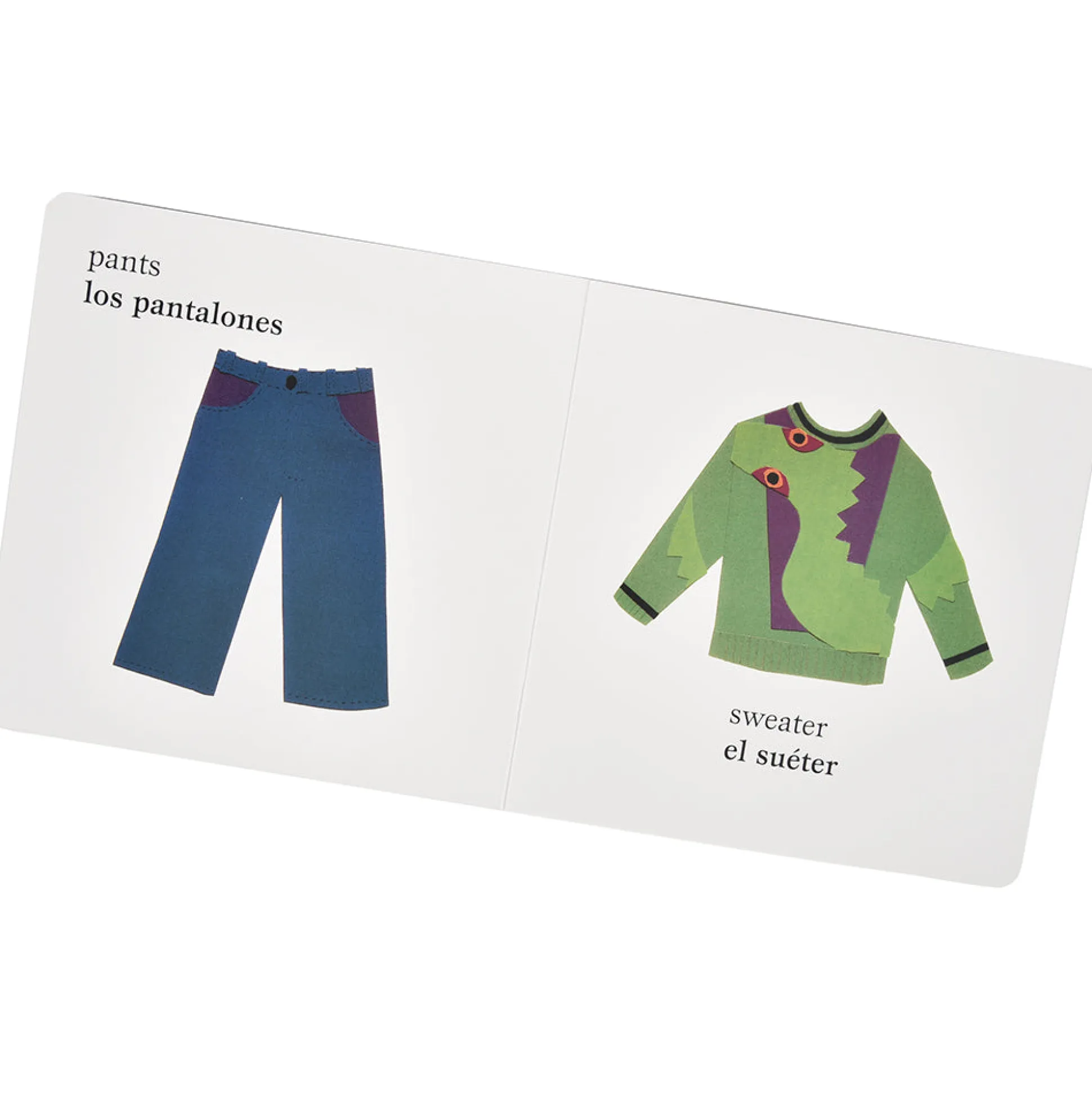 My Clothes / Mi Ropa Bilingual Board Book