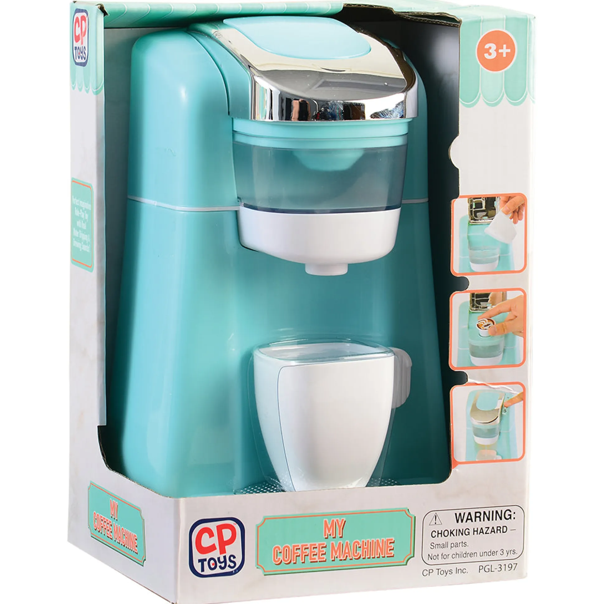My Coffee Machine | Realistic Toy Cooking Accessory with Dripping Sound