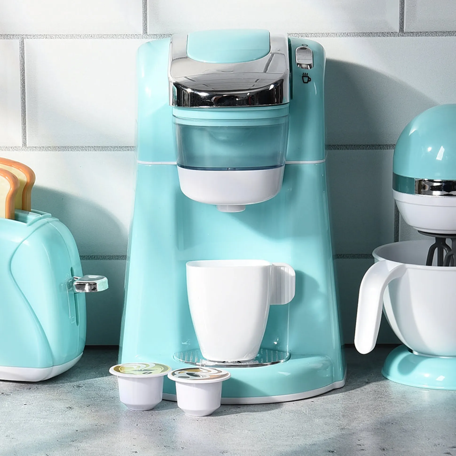 My Coffee Machine | Realistic Toy Cooking Accessory with Dripping Sound
