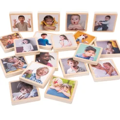 My Emotions Wooden Tiles