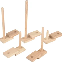 Natural Geo Stacker | 20-Piece Wooden Eco-Friendly Set