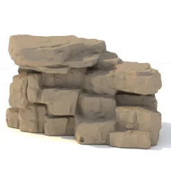 4' Natural-Look Boulder Climber | Engaging Rock Climbing for Preschool Playgrounds