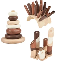 Natural Toddler Sensory & Stacking Collection