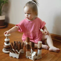 Natural Toddler Sensory & Stacking Collection