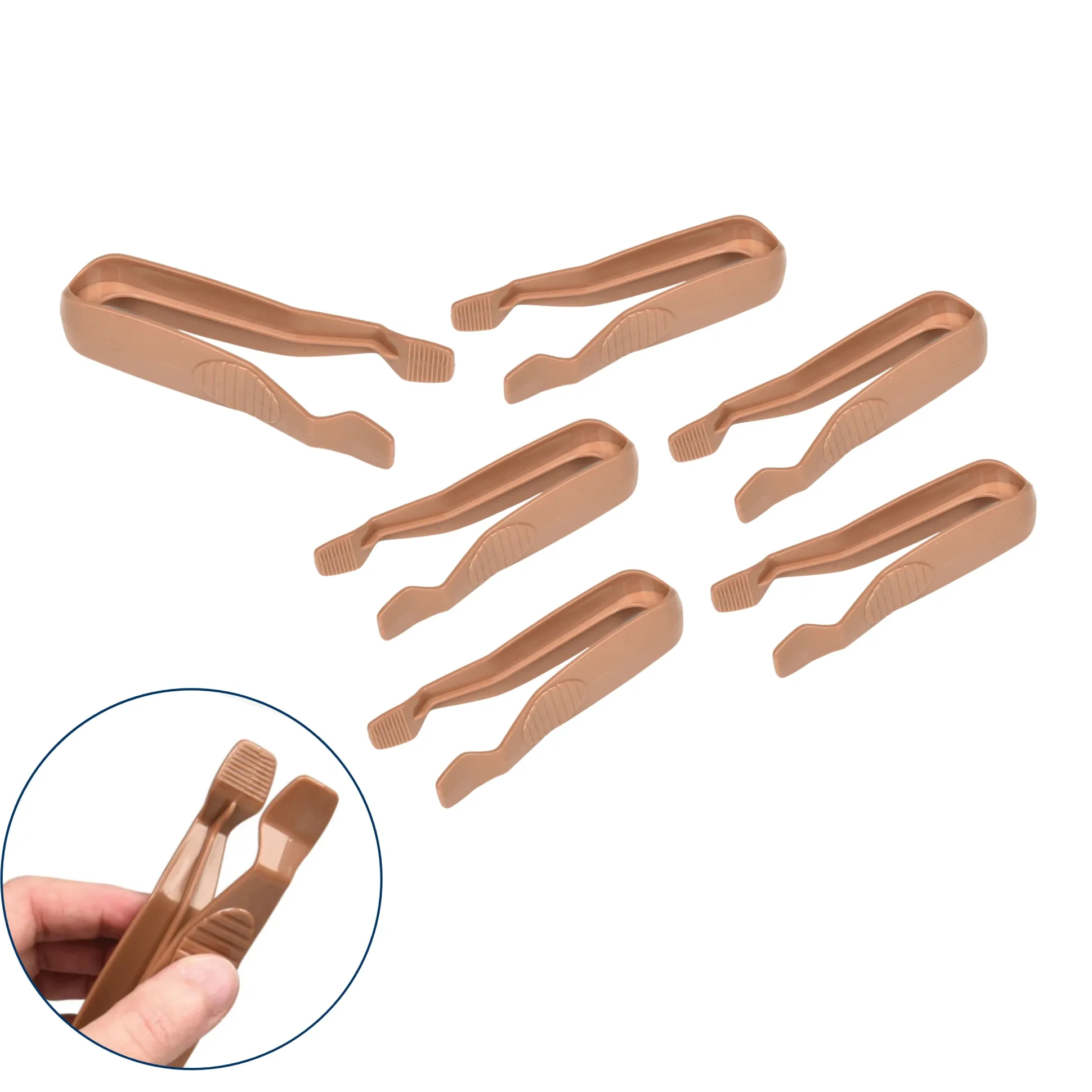 Natural Tweezers | Set of 6 Toddler Fine Motor & STEM Learning Tools