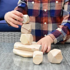 Natural Wooden Balancing Blocks