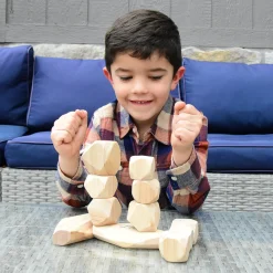 Natural Wooden Balancing Blocks