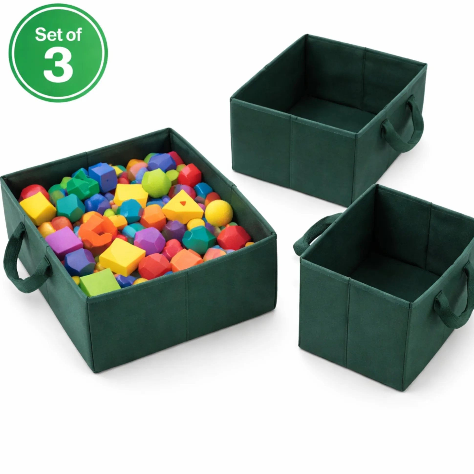Nature Exploration Storage Baskets – Set of 3