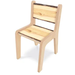 Nature View Live Edge Chair | 14" High Nature-Inspired Seating