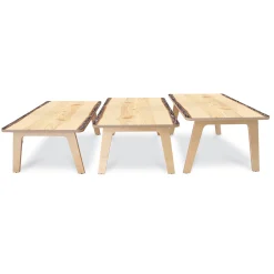 Nature View Live Edge Rectangle Activity Table | 22