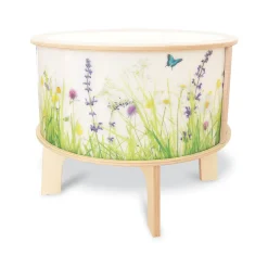 Nature View Radiant LED Light Table | Round Sensory Exploration Table with Side Panels