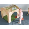 Nature View Reading Retreat And Mat Set | Quiet Space Cube with Multi-Access Openings