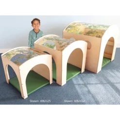 Nature View Toddler Reading Retreat | Play House with Tree-Canopy Acrylic Roof
