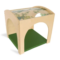 Nature View Toddler Reading Retreat | Play House with Tree-Canopy Acrylic Roof