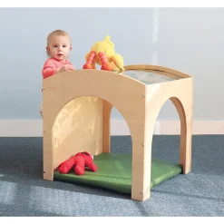 Nature View Toddler Reading Retreat | Play House with Tree-Canopy Acrylic Roof