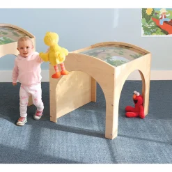 Nature View Toddler Tree Canopy Reading Retreat | Biophilic Quiet Space Playhouse