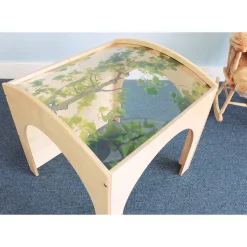 Nature View Toddler Tree Canopy Reading Retreat | Biophilic Quiet Space Playhouse