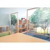 Nature View 48" Tree Acrylic Classroom Partition | Reversible Floor Divider