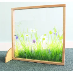 Nature View 24x24 Toddler Divider Panel | Safe Acrylic Back & Rounded Edges