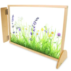 Nature View 24x36 Toddler Divider Panel | Safe Acrylic Back & Rounded Edges