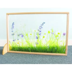 Nature View 24x36 Toddler Divider Panel | Safe Acrylic Back & Rounded Edges