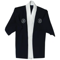 Navy Traditional Festival Coat | East Asia