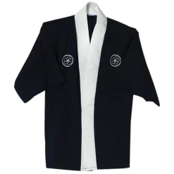 Navy Traditional Festival Coat | East Asia
