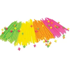 Neon Straws and Connectors