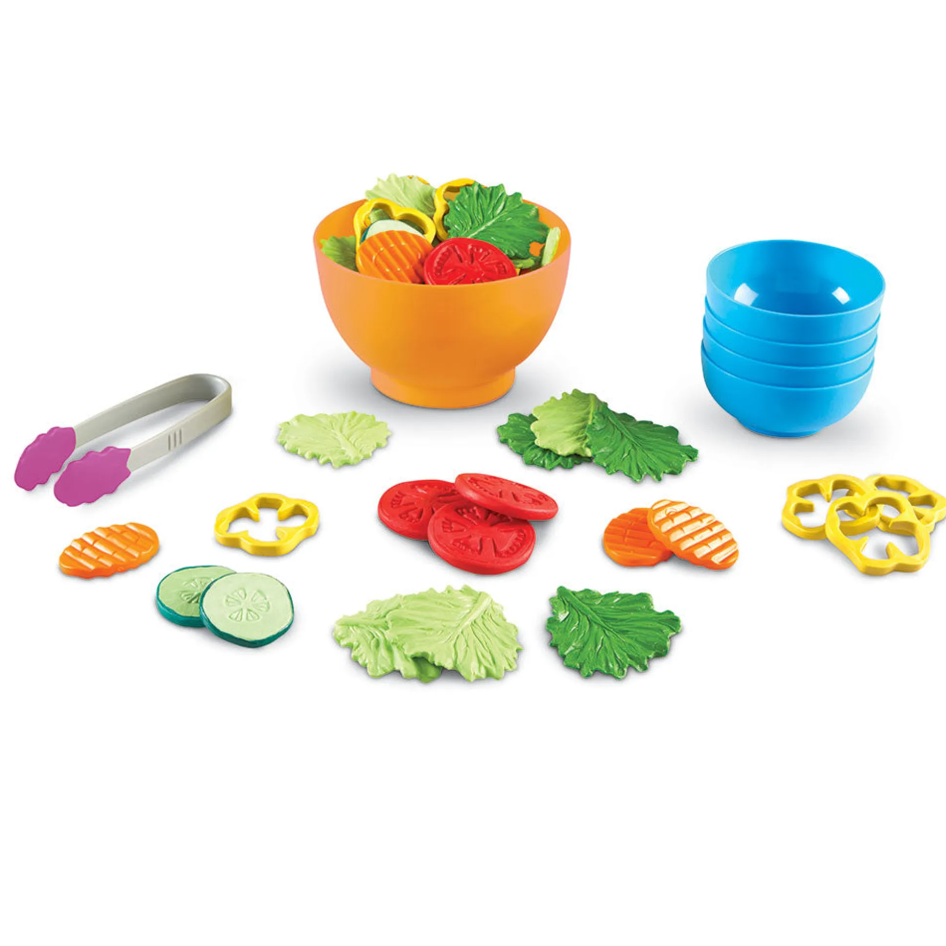 New Sprouts® Garden Fresh Salad Set – Realistic Pretend Play Food for Kids