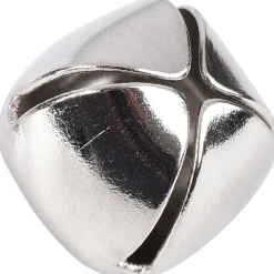 Nickel Jingle Bells | Craft, Counting & Lacing Bells with Eyelets | Set of 100