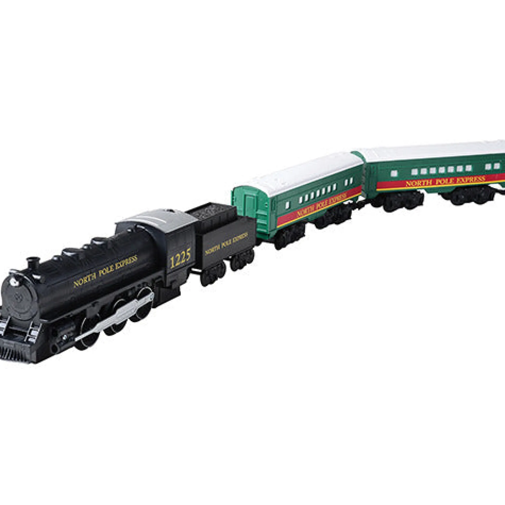 North Pole Express Electric Train Set for Preschool STEM Play