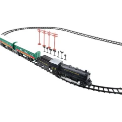 North Pole Express Electric Train Set for Preschool STEM Play