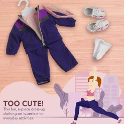 On the Run Active Wear Clothing Set