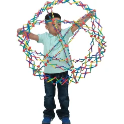 Original Rainbow Hoberman Sphere | Expanding Sensory Ball