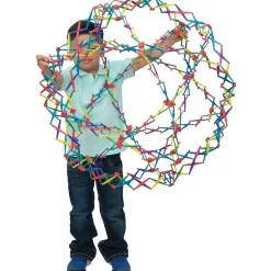 Original Rainbow Hoberman Sphere | Expanding Sensory Ball