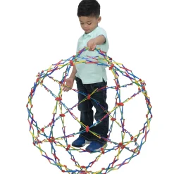 Original Rainbow Hoberman Sphere | Expanding Sensory Ball