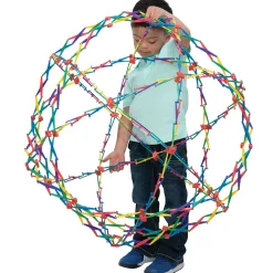 Original Rainbow Hoberman Sphere | Expanding Sensory Ball