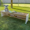 outdoorED™ Bench | Weather-Resistant Outdoor Classroom Bench with Storage Shelf