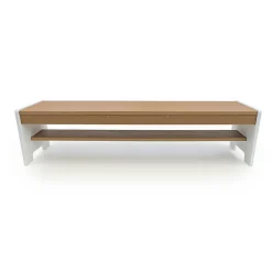 outdoorED™ Bench | Weather-Resistant Outdoor Classroom Bench with Storage Shelf