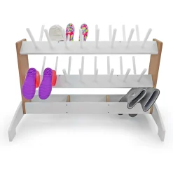 outdoorED™ Boot Rinse Rack | Weather-Resistant Outdoor Gear Organizer & Boot Drying Rack