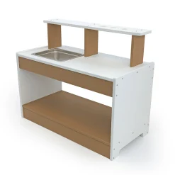 outdoorED™ Mud Kitchen | Weather-Resistant Outdoor Play Kitchen with Sink & Storage