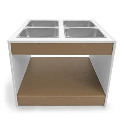 outdoorED™ Sensory Table | Weather-Resistant Outdoor Sensory Play Table with Trays & Storage