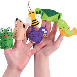 Over in the Meadow Finger Puppet Play Set | Interactive Literacy Learning Tool
