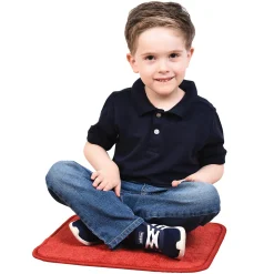 Oversized Classroom Carpet Squares | Jumbo 24-Piece Set with Stow-N-Go Tote