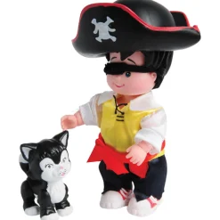 Paddywhack Lane® Pirate Treasure Hunt Playset | 8-Piece Pretend Adventure Set with Pirate Figure, Kitty & Accessories