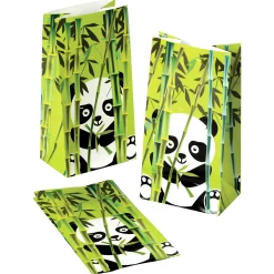 Panda Gift Bags for Kids – Bamboo Animal Party & Classroom Favor Bags