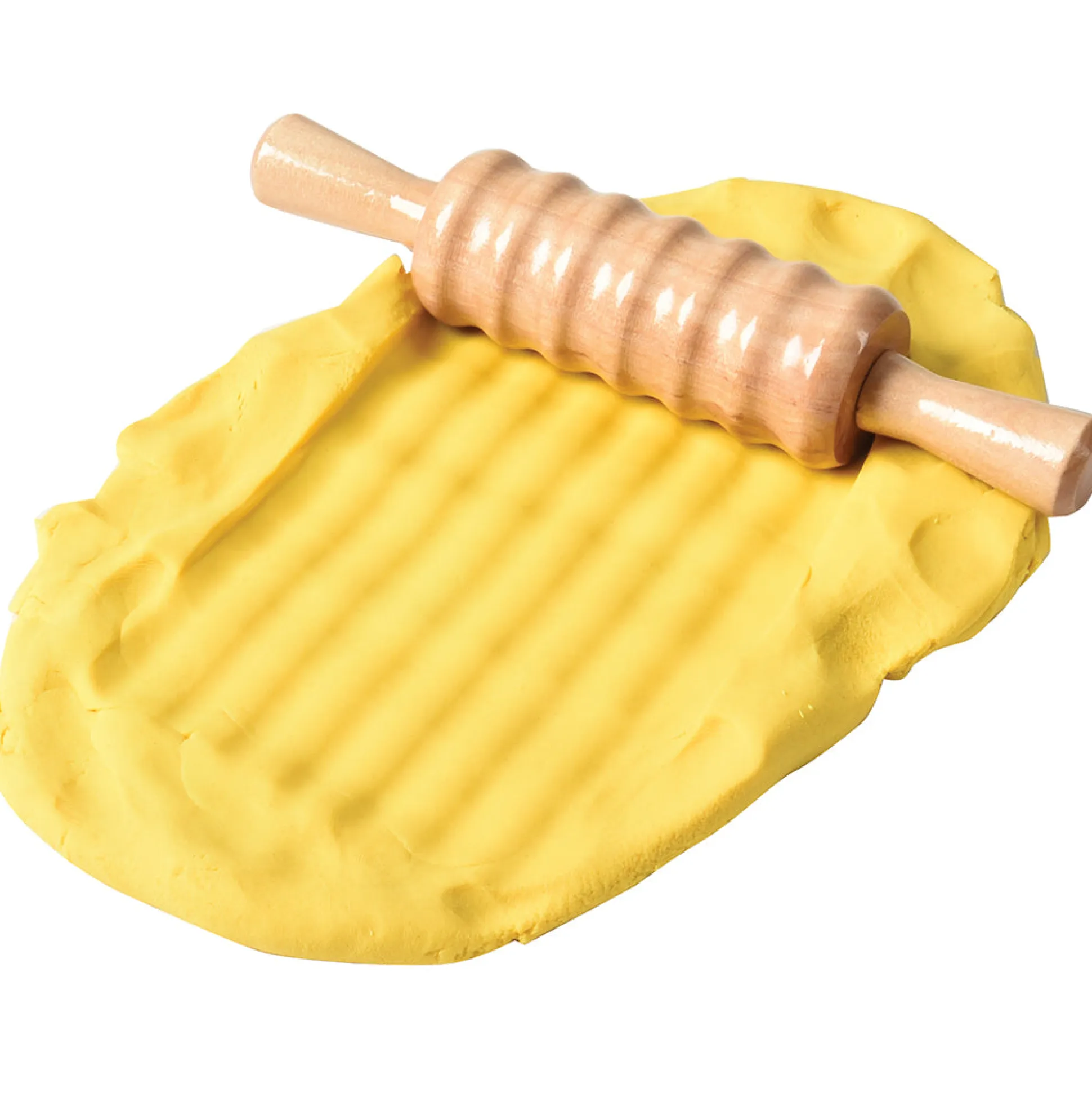 Patterned Wooden Clay Rollers | Set of 6 Sensory & Art Rolling Pins
