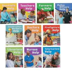 Pebble Books® Our Community Helpers Book Set, Softcover - 10 PC