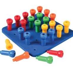 Pegboards And Hold-Tight Stacking Pegs